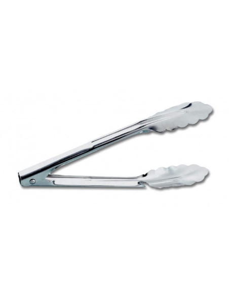 Pinza para verduras de acero inoxidable de una pieza 30cm