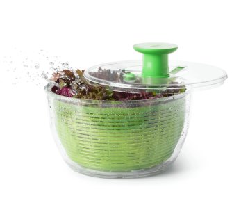 Centrífuga para salada OXO verde, 26 cm 2