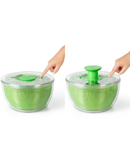 OXO Salatschleuder, grün, 26 cm