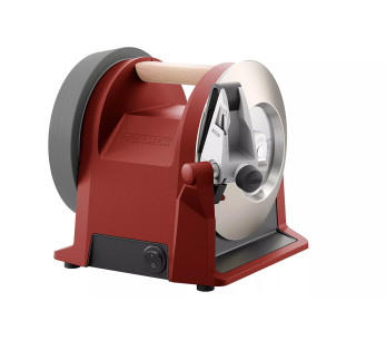 TORMEK T-1 elektrisk slipmaskin, röd, tyst diamantslipskiva