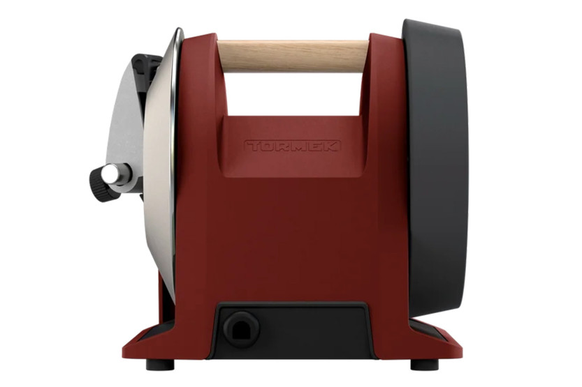 TORMEK T-1 elektrisk slipemaskin, rød, stillegående diamantslipeskive