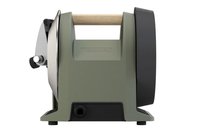 TORMEK T-1 elektrisk slipemaskin, salviegrønn, stillegående diamantslipeskive