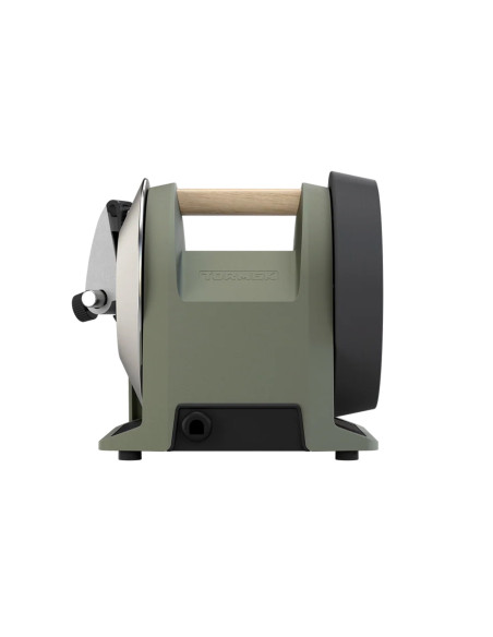 Affilatrice elettrica TORMEK T-1, verde salvia, mola diamantata silenziosa