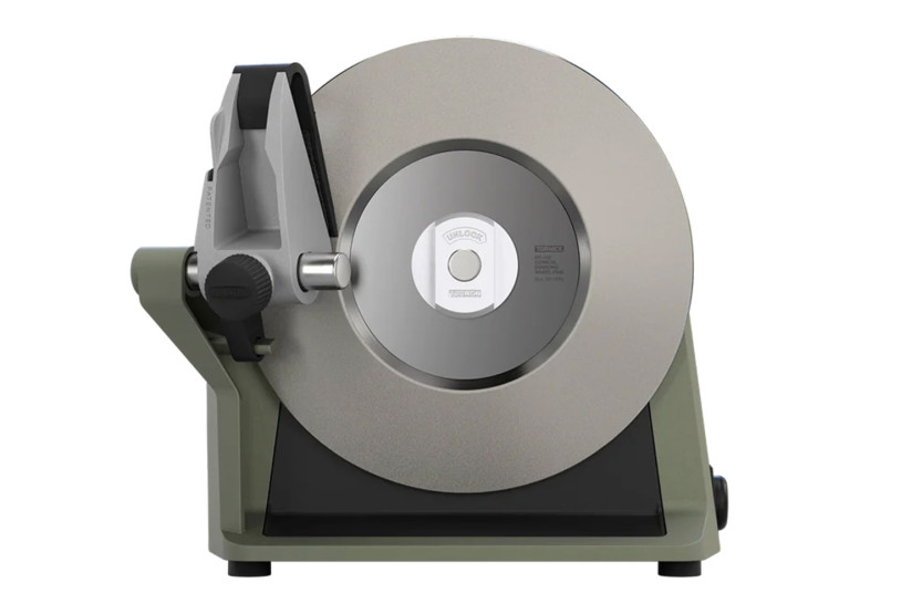 Affilatrice elettrica TORMEK T-1, verde salvia, mola diamantata silenziosa