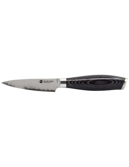 Set di coltelli Hakami Ajisai San Mai da 2 pezzi: coltello da cucina e coltello da chef