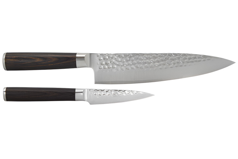 Hakami Sakura messenset van 2 stuks: schilmesje + koksmes