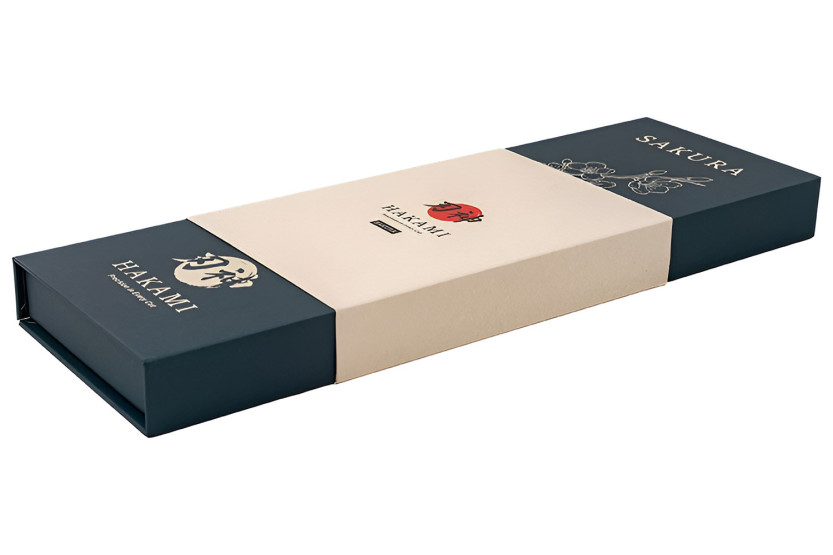 Hakami Sakura 2-delat knivset: Skalningskniv + kockkniv