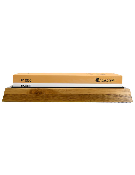 Hakami-slipsten 1000/5000 med stativ och slipguide