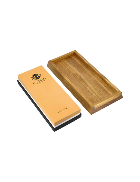 Hakami 1000/5000 Sharpening Stone with Base and Sharpening Guide