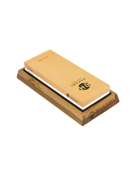 Hakami-slipsten 1000/5000 med stativ och slipguide