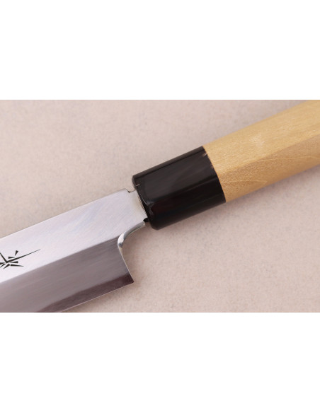 Handgemaakt Japans yanagiba-mes van 27 cm van Sakai Takayuki Honkasumi, voor linkshandigen