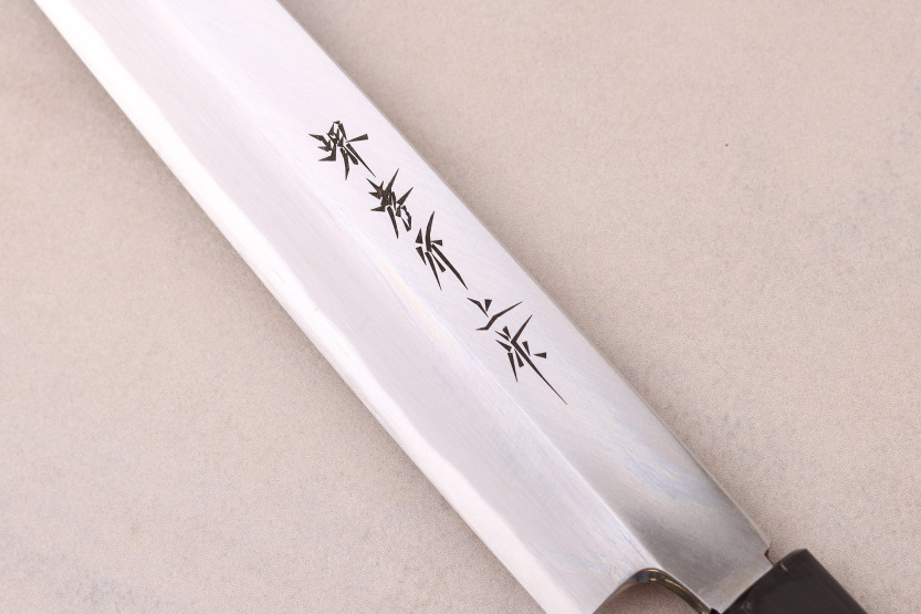 Cuchillo yanagiba japonés artesanal de Sakai Takayuki Honkasumi, de 27 cm, para zurdos