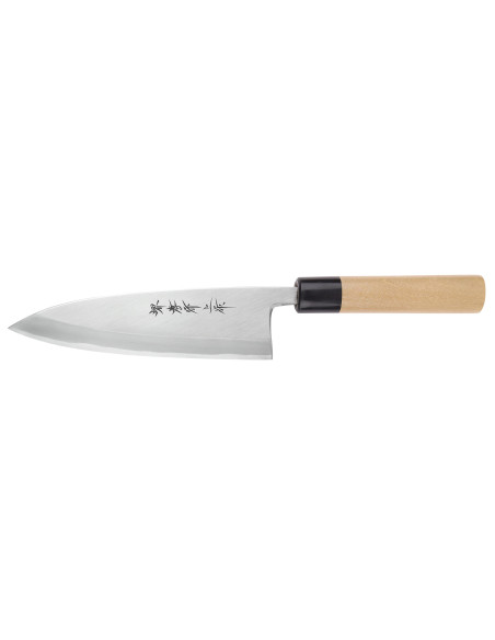 Sakai Takayuki Honkasumi -käsintehty japanilainen 18 cm:n deba-veitsi vasenkätisille