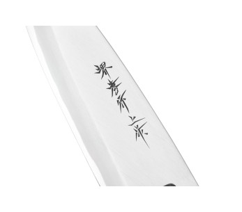 Coltello deba giapponese artigianale Sakai Takayuki Honkasumi da 18 cm per mancini 2