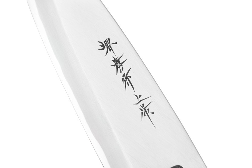 Faca deba japonesa artesanal Sakai Takayuki Honkasumi de 18 cm para canhotos