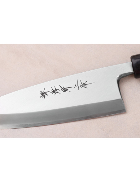 Sakai Takayuki Honkasumi -käsintehty japanilainen 18 cm:n deba-veitsi vasenkätisille
