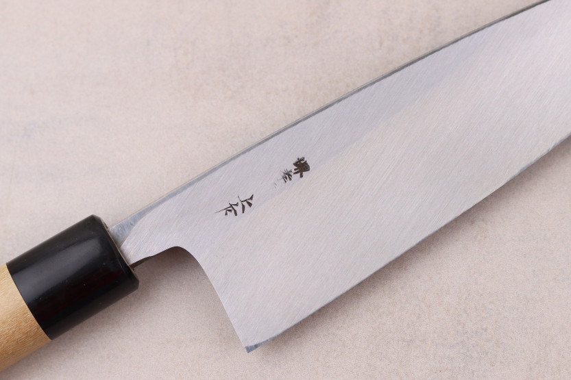 Handgjord japansk deba-kniv, 18 cm, Sakai Takayuki Honkasumi, för vänsterhänta