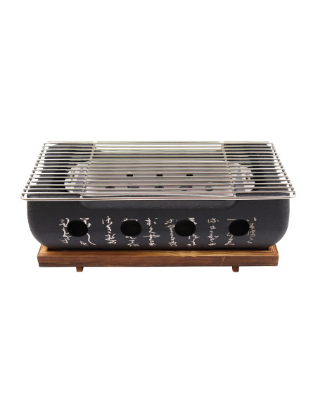 Wusaki Tisch grill im japanischen Stil, 34 x 17 cm, für Holzkohle