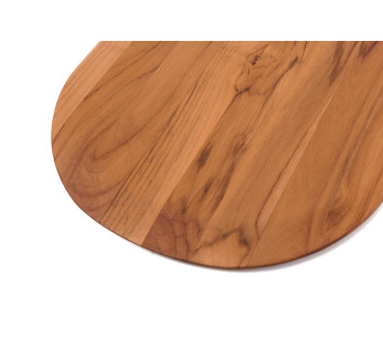 Planche de service pour pizza TeakHaus Canoe en teck 43x26x1,5cm 2