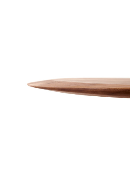 Planche de service pour pizza TeakHaus Canoe en teck 43x26x1,5cm