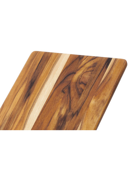Tabla de cortar TeakHaus Essential de teca, 35 x 24 x 1,4 cm