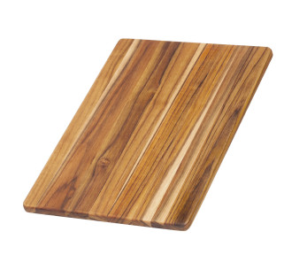 Tabla de cortar de teca maciza TeakHaus Essential, 40 x 28 cm