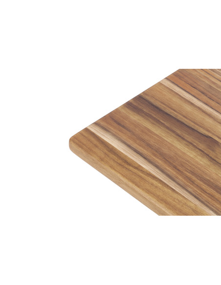Tabla de cortar TeakHaus Essential de teca, 40 x 28 x 1,4 cm