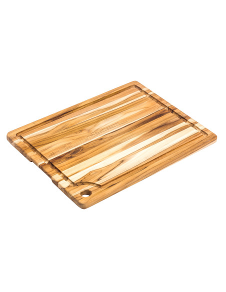 TeakHaus Marine skärbräda i teak med ränna, 41 x 30,5 x 2 cm