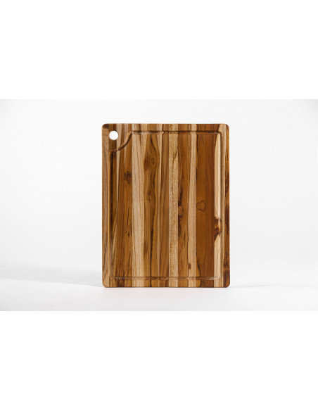TeakHaus Marine skjærebrett i teak med renne, 41 x 30,5 x 2 cm
