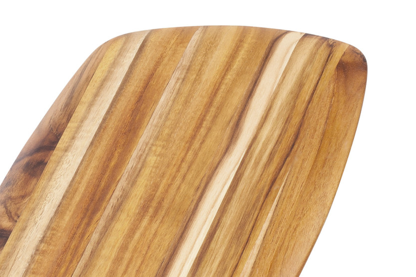 Tabla de cortar TeakHaus Elegant de teca, 36 x 24 x 1,5 cm