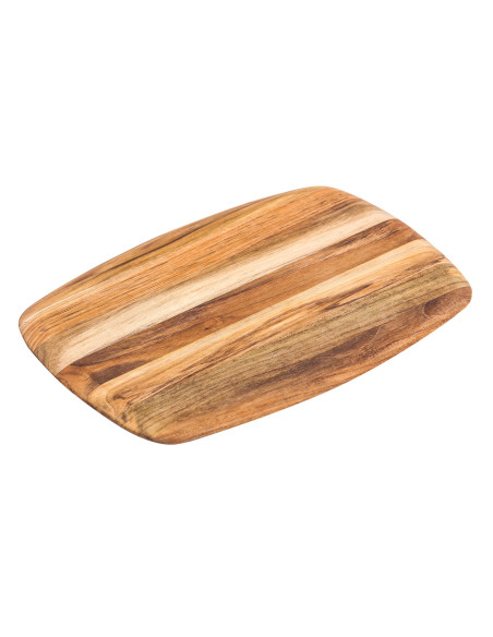 Tabla de cortar TeakHaus Elegant de teca, 36 x 24 x 1,5 cm