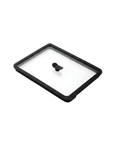 Cookut -bew aardeksel voor verstelbare ovenschaal van glas en siliconen