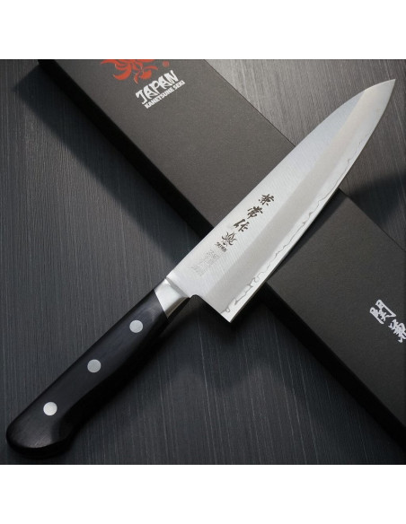 Japanisches Kochmesser Japan Kanetsune 18.5cm Sandvik Stahl
