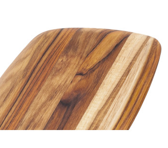 TeakHaus Elegant Schneidebrett aus Teakholz, 30,5 x 20 x 1,5 cm 2