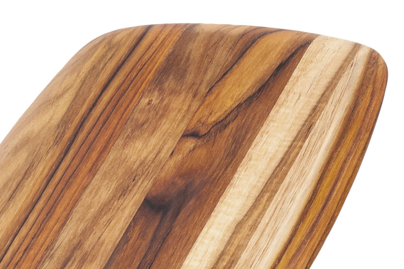 Tabla de cortar TeakHaus Elegant de teca, 30,5 x 20 x 1,5 cm