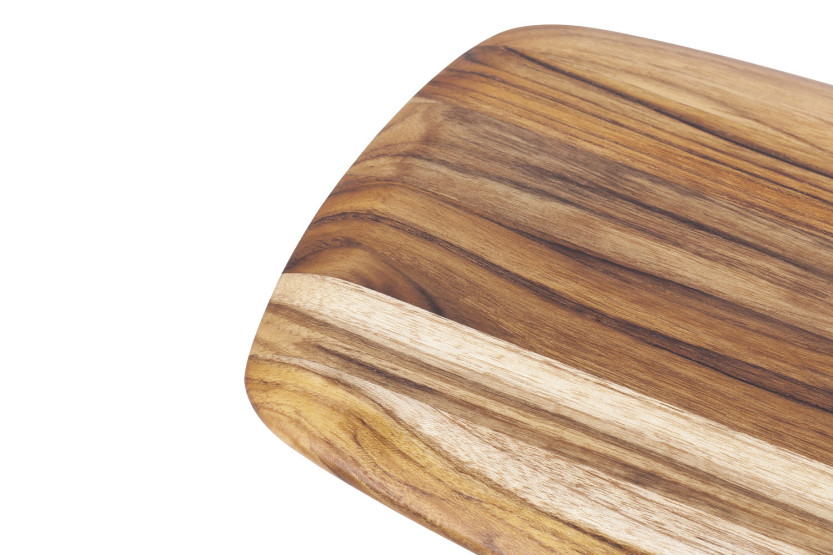 TeakHaus Elegant skærebræt i teak, 30,5 x 20 x 1,5 cm