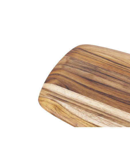 TeakHaus Elegant Schneidebrett aus Teakholz, 30,5 x 20 x 1,5 cm
