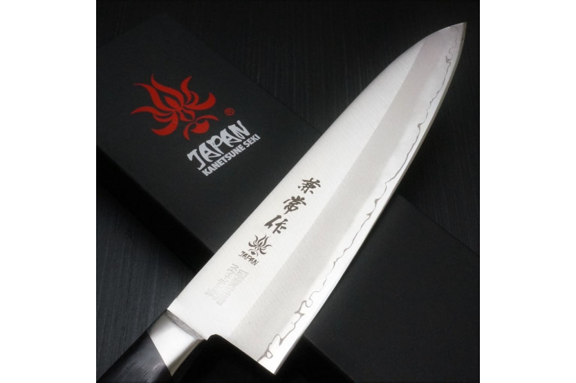 Japanese chef ' s knife Japan Kanetsune 18.5cm Sandvik steel