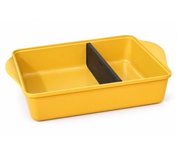 La increíble fuente de horno ajustable Cookut de 40 x 30 cm con diseño de mango - Edición limitada