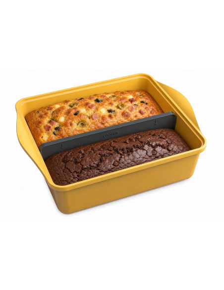 La increíble fuente de horno ajustable Cookut de 24 x 30 cm con diseño de mango - Edición limitada