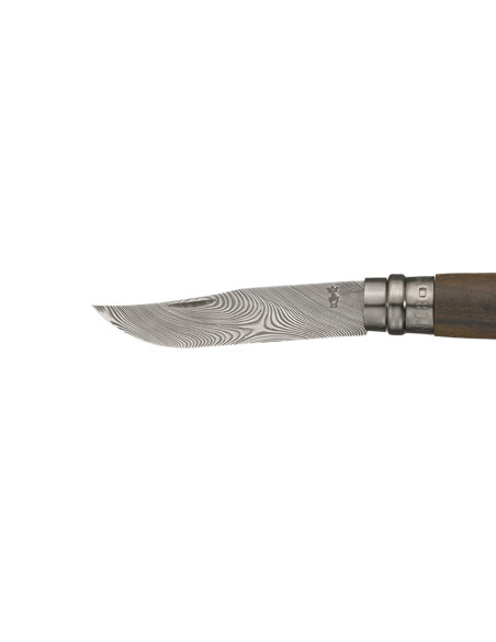 Opinel No. 8 Damascus Ziricote Knife, Limited Edition - In-Store Exclusive