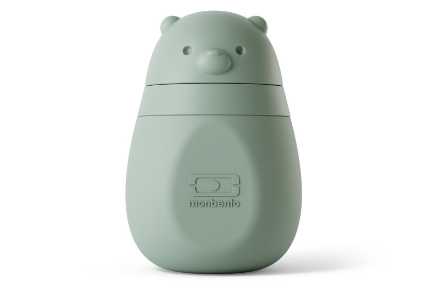 Monbento Yummy-compotebeker voor baby’s en kinderen, bosgroen