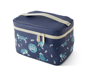 Monbento Frosty Kinder-Kühltasche „Blauer Wolf“, 5 l
