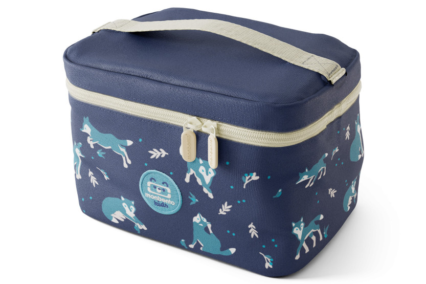 Monbento Frosty Kinder-Kühltasche „Blauer Wolf“, 5 l
