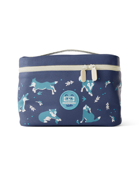 Borsa termica per il pranzo per bambini Monbento Frosty lupo blu 5L