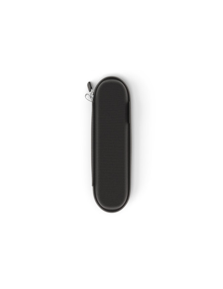 Set di posate da viaggio Monbento Slim Nest nero con custodia