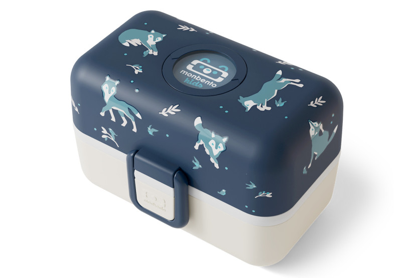 Monbento Tresor Blue Wolf Kids' Lunch Box