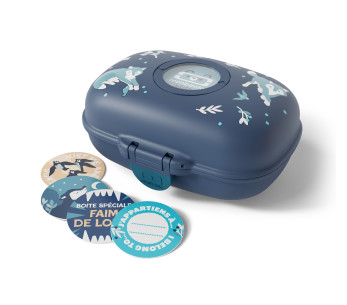 Monbento Gram-matboks, blå ulv