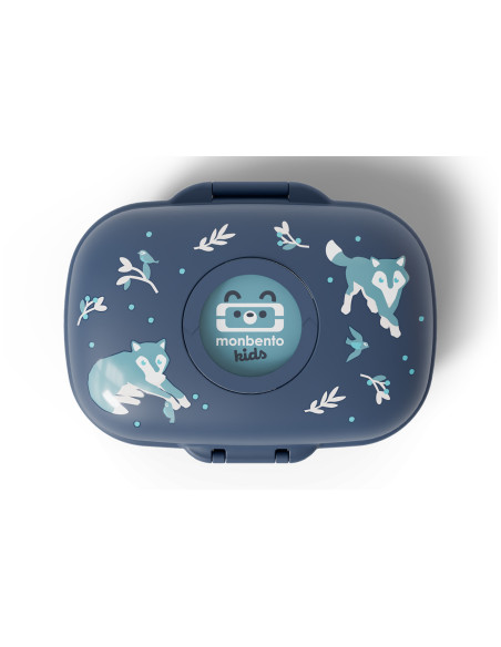 Monbento Gram-matboks, blå ulv
