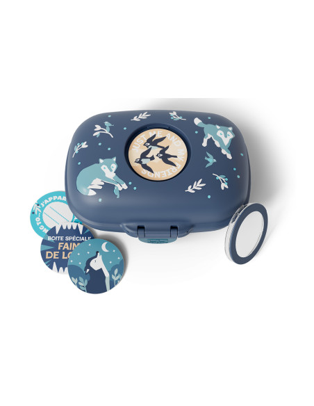 Fiambrera Monbento Gram «Lobo azul»